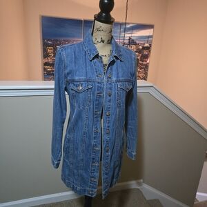 Forever 21 Long Denim Jacket